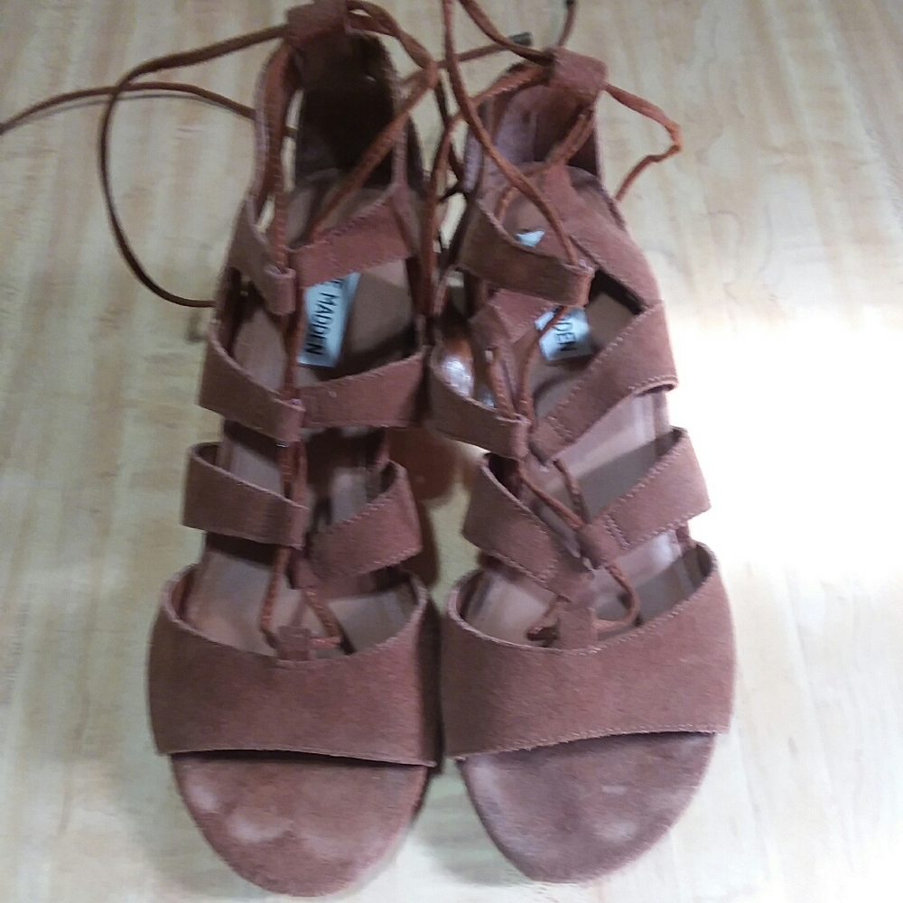 Steve Madden brown women's dress shoes 8M